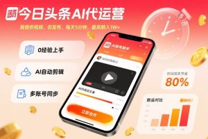 咸鱼全自动掘金，AI智能带货长期稳定可做，轻松月入2W+【揭秘】