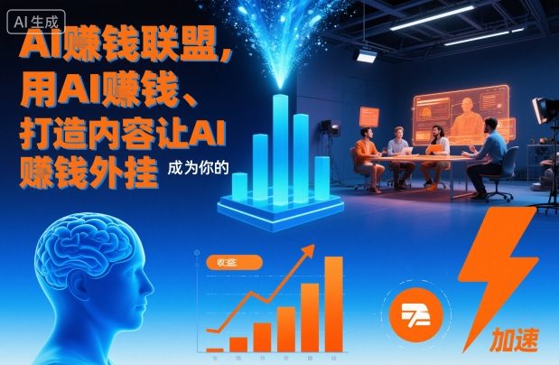 AI賺钱联盟,用AI賺钱、打造内容让AI成为你的賺钱外挂插图 AI賺钱联盟,用AI賺钱、打造内容让AI成为你的賺钱外挂